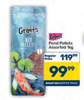Grant's Pond Pellets Assorted 1kg