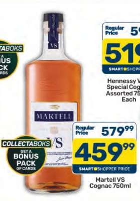Martell VS Cognac 750ml