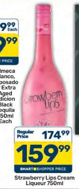 Strawberry Lips Cream Liqueur 750ml