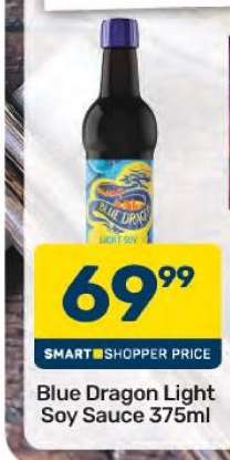 Blue Dragon Light Soy Sauce 375ml