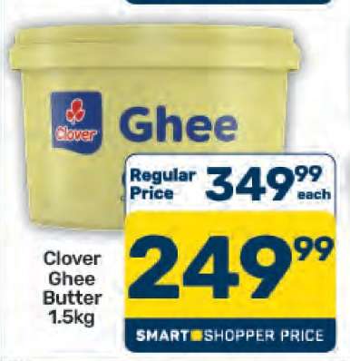 Clover Ghee Butter 1.5kg