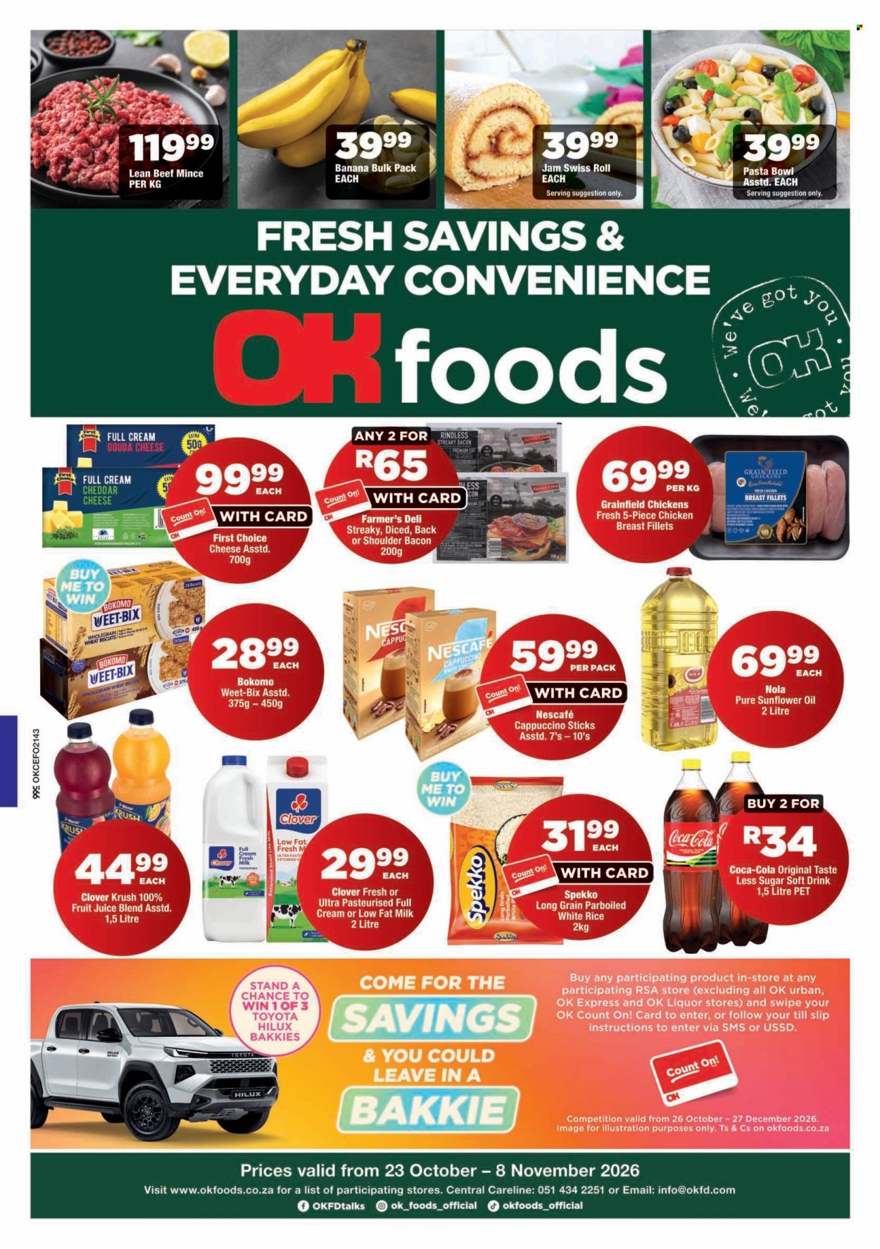 OK Foods specials - 10.23.2026 - 11.08.2026. Page 1