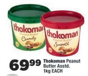 Thokoman Peanut Butter Asstd.