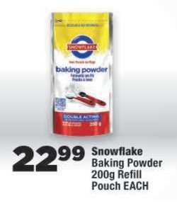 Snowflake Baking Powder