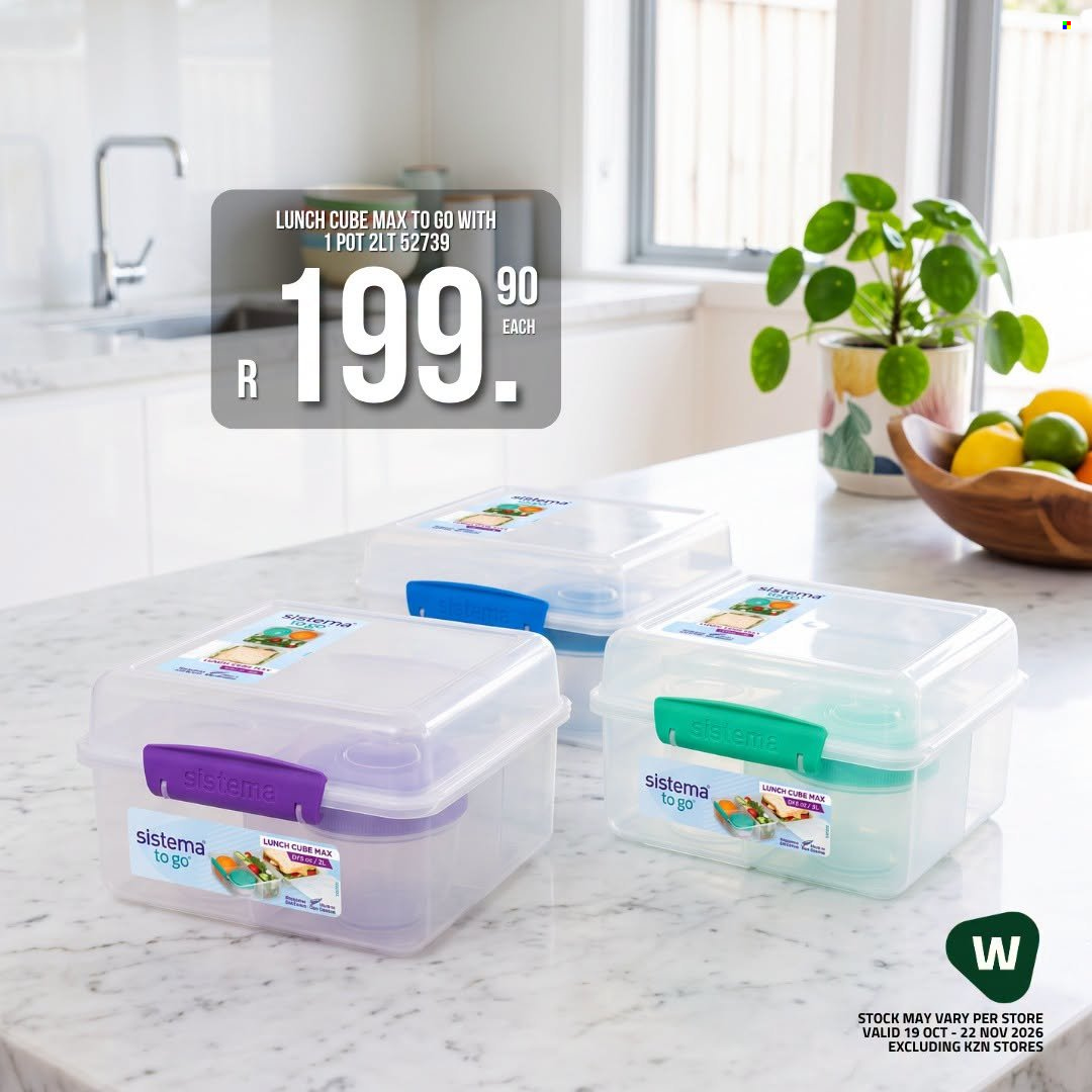 West Pack Lifestyle specials - 10.19.2026 - 11.22.2026. Page 1