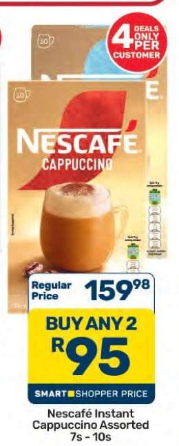 Nescafé Instant Cappuccino Assorted 7s - 10s