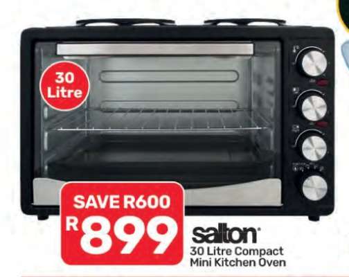 Salton 30 Litre Compact Mini Kitchen Oven