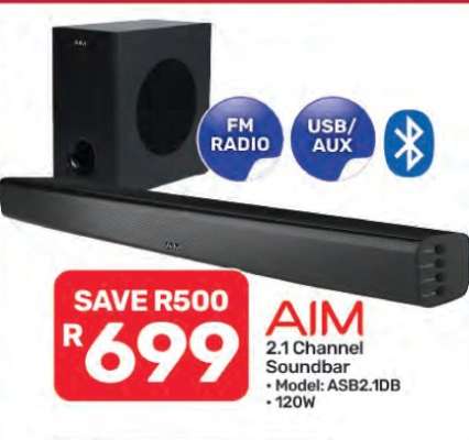 AIM 2.1 Channel Soundbar