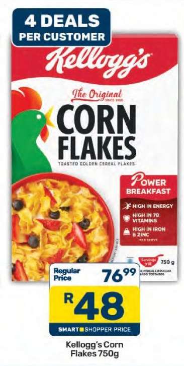 Kellogg's Corn Flakes-750g