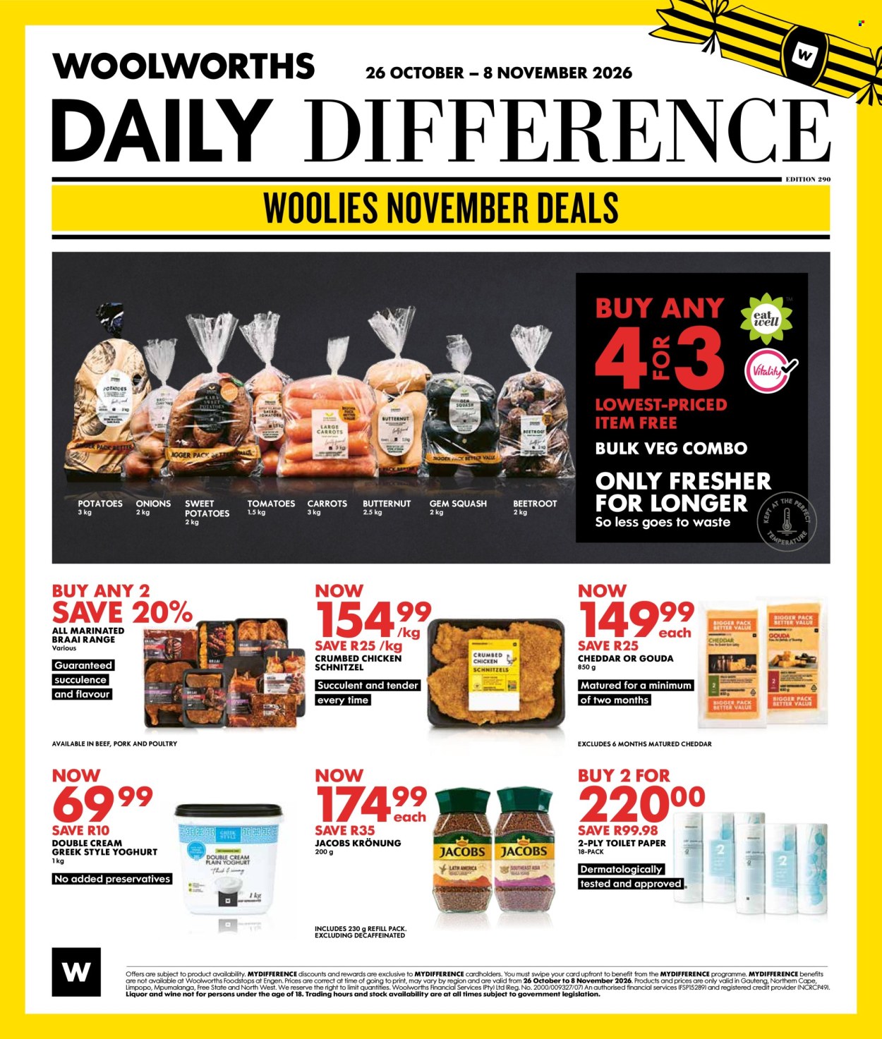Woolworths specials - 10.26.2026 - 11.08.2026. Page 1