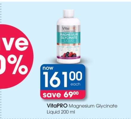 VitaPRO Magnesium Glycinate Liquid 200 ml