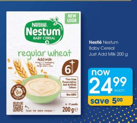Nestlé Nestum Baby Cereal Just Add Milk 200 g