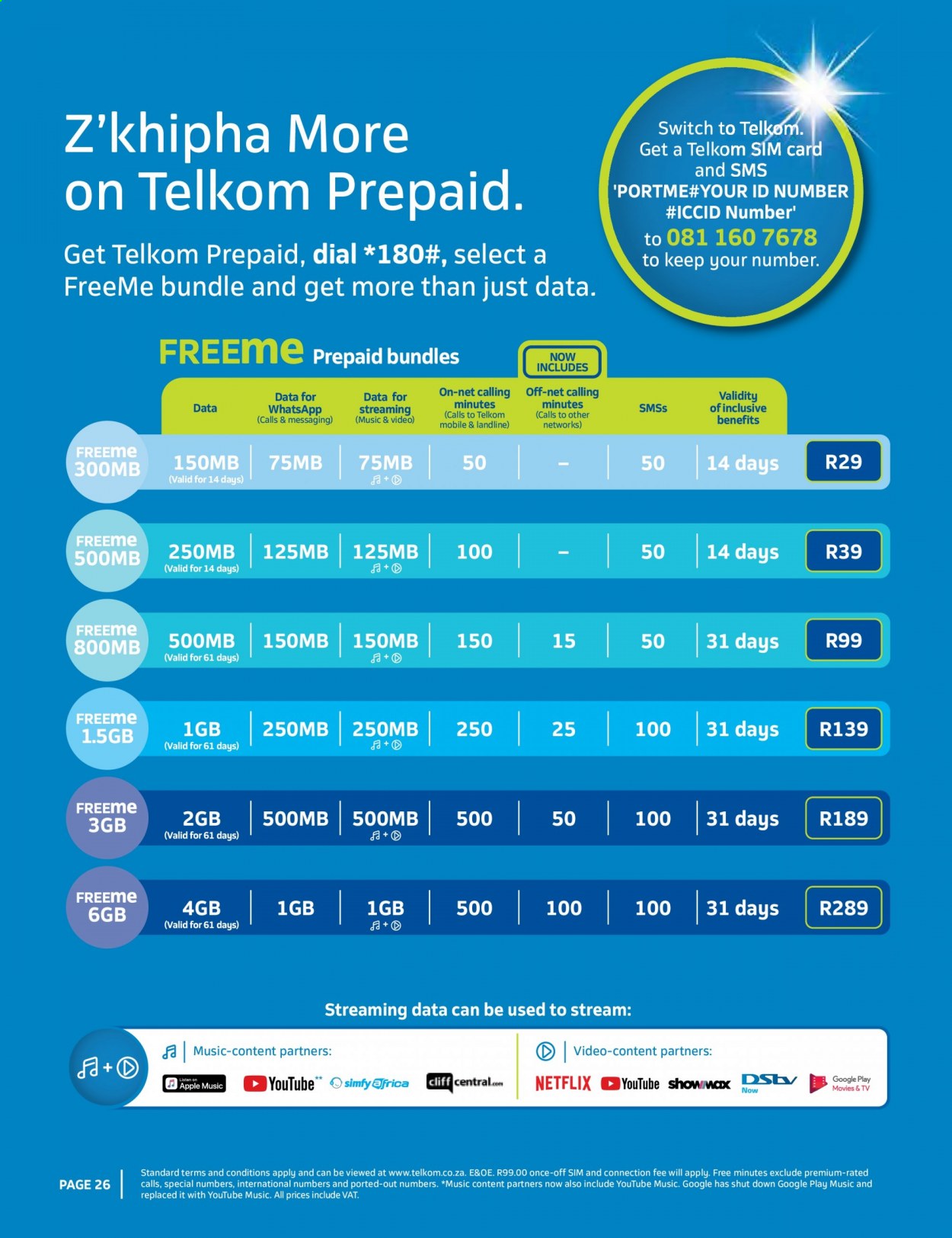 Telkom specials - 01.20.2021 - 03.31.2021. 