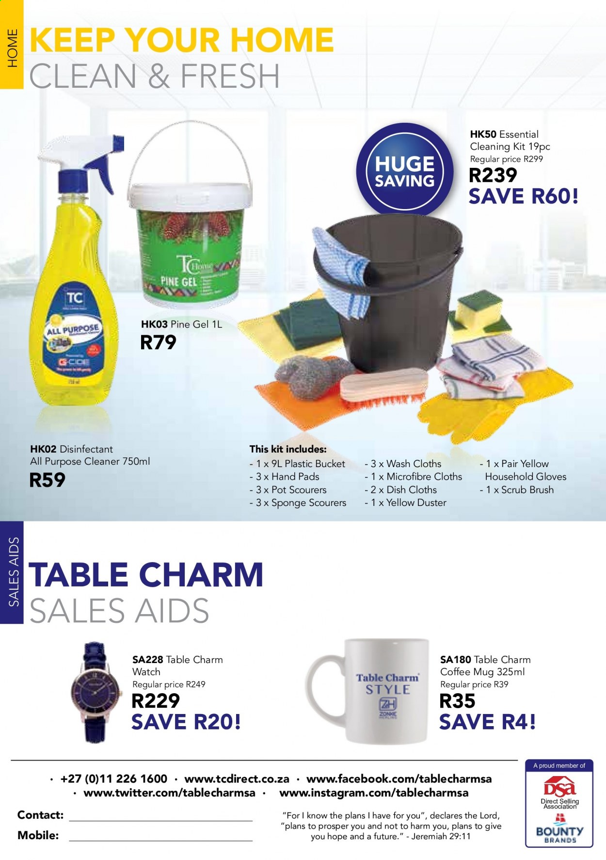 Table Charm Direct specials - 03.01.2021 - 03.31.2021. 