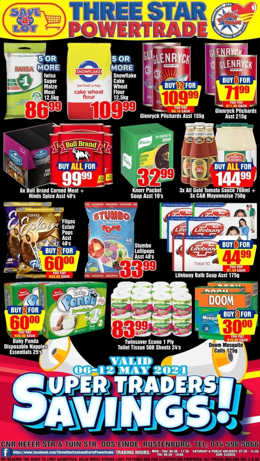 Three Star Cash and Carry specials - 05.06.2021 - 05.12.2021. 