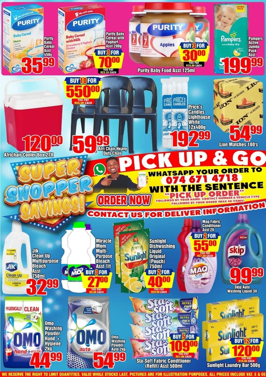 Three Star Cash and Carry specials - 05.12.2021 - 05.22.2021. 