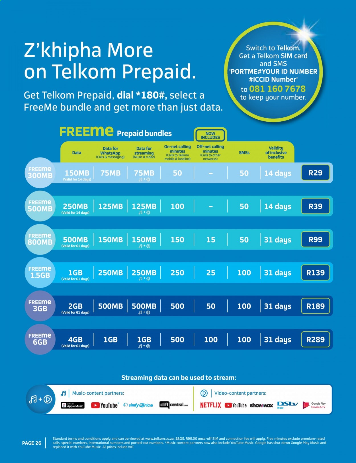 Telkom specials - 05.20.2021 - 06.19.2021. 